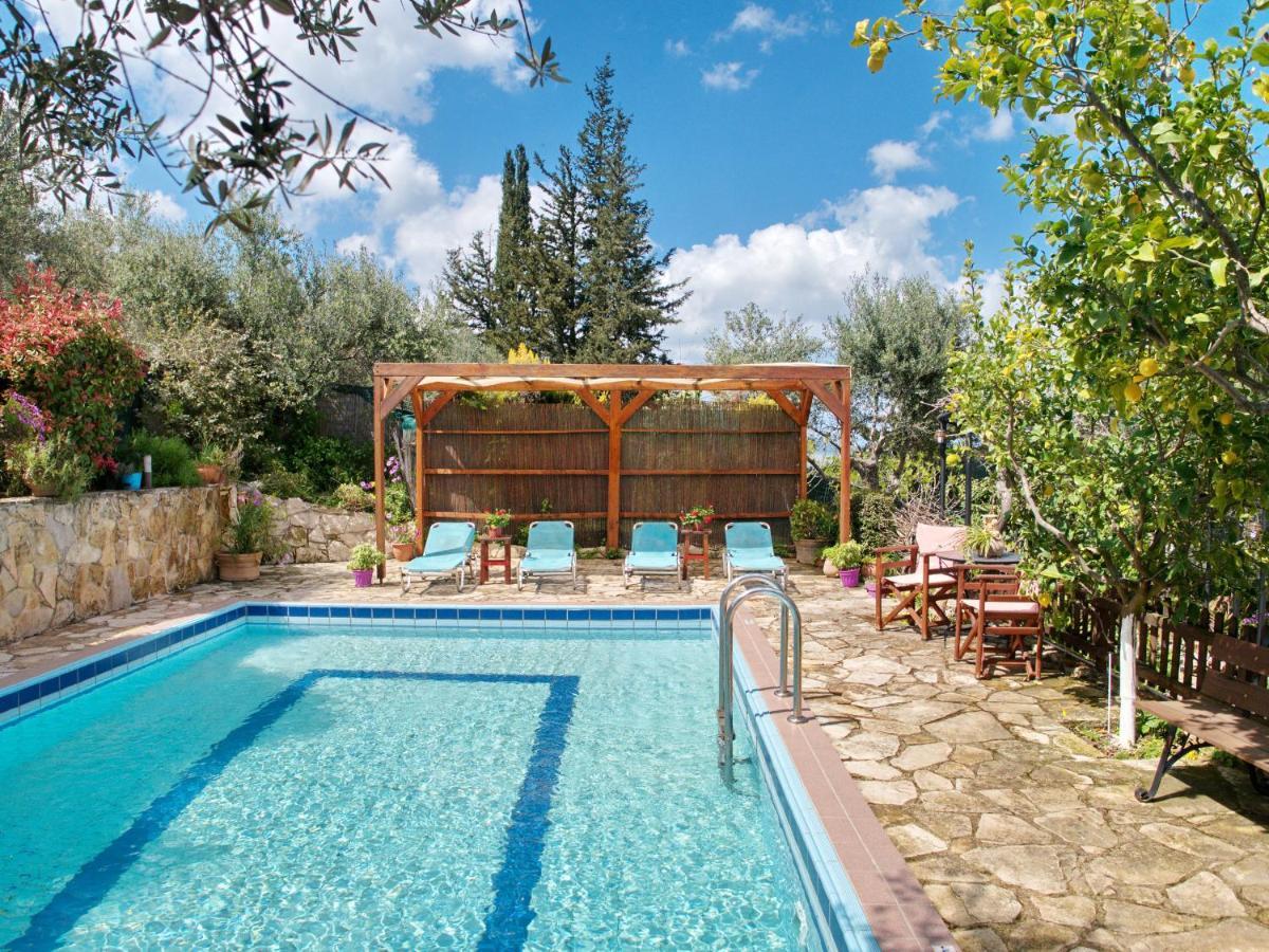Villa Toula With Pool Nr Armeni Crete Makhairoí Zewnętrze zdjęcie