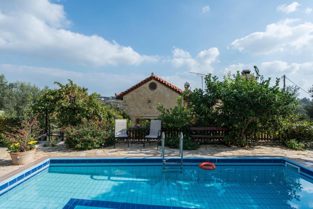 Villa Toula With Pool Nr Armeni Crete Makhairoí Zewnętrze zdjęcie